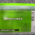 1554651-5 2000 pcs Trall screw 4.8x75mm, Essve
