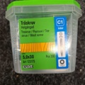 1554658-6 15 pcs Packs Wood Screws 5.0x30, 5.0x35 & 5.0x25mm, Essve