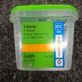 1554658-8 15 pcs Packs Wood Screws 5.0x30, 5.0x35 & 5.0x25mm, Essve