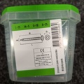 1554658-9 15 pcs Packs Wood Screws 5.0x30, 5.0x35 & 5.0x25mm, Essve