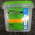 1554658-10 15 pcs Packs Wood Screws 5.0x30, 5.0x35 & 5.0x25mm, Essve