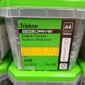 1554659-5 16 pcs Packs Wood Screws, Essve