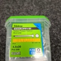 1554661-3 15 pcs Packs Wood Screws, Essve