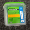 1554661-7 15 pcs Packs Wood Screws, Essve