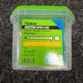1554661-10 15 pcs Packs Wood Screws, Essve