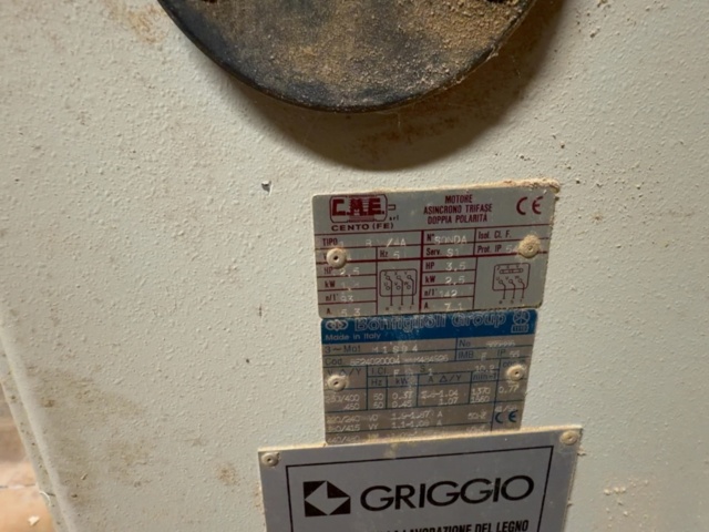 1531228-8 Griggio GL 150 Kantputs med nytt matarverk – 1998 – Provkörd och fungerande
