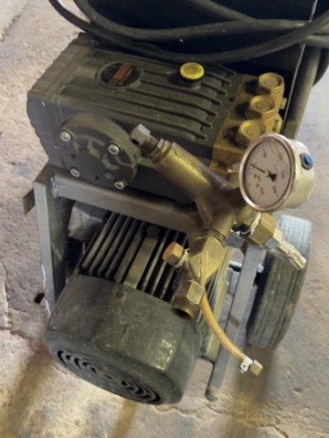1531246-2 Högtryckstvätt med Interpump W511 – 4 kW – 380 V – Provkörd och fungerande