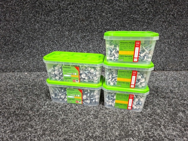 1554917-1 5 pcs Packs Farmer's Screw, Essve
