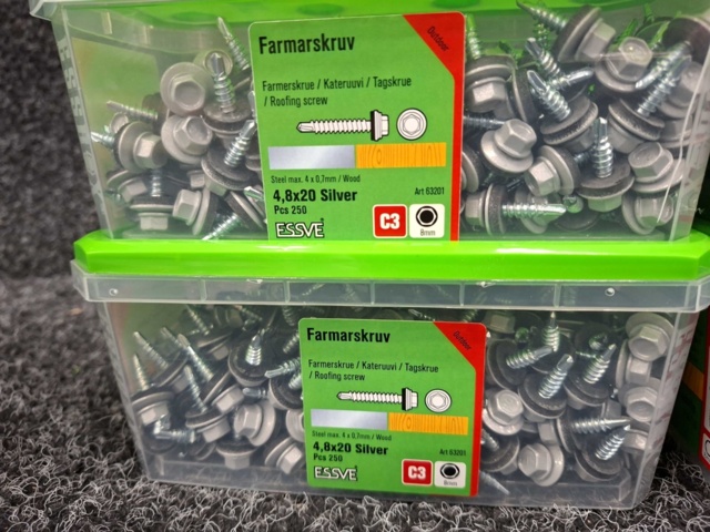 1554917-2 5 pcs Packs Farmer's Screw, Essve
