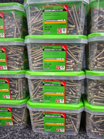 1554926-3 3000 pcs Trall screw 4.8x55mm, Essve
