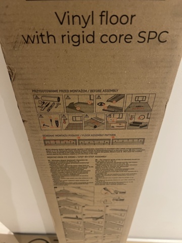 1554980-7 Vinylgolv, spc, 130 kvm, Natural