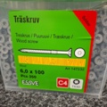 1554949-2 350 st Träskruv 6.0x100mm, Essve