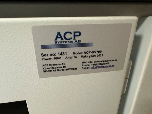 1554994-10 UV-UGN ACP-UV700