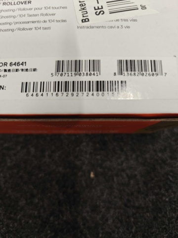1527250-3 Gamingtangentbord Steelseries Apex 7 (svart)