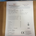 1531252-6 4 new electric towel warmers Sterlingham Stourton – Premium model – Warranty documents included