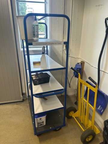 1555002-2 Shelf trolley, hand truck & Pallet
