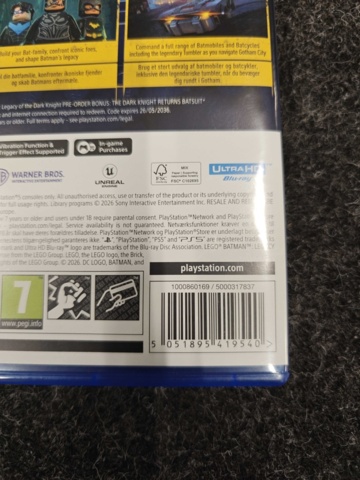 1527263-3 LEGO Batman: Legacy of the Dark Knight - PS5