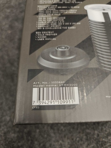 1527267-3 Mjölkskummare Loeffen LFMK5000