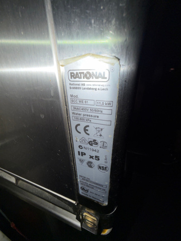 1516207-6 Kombiugnar 2 st - Rational SCC WE 61