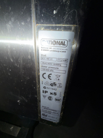 1516207-7 Kombiugnar 2 st - Rational SCC WE 61