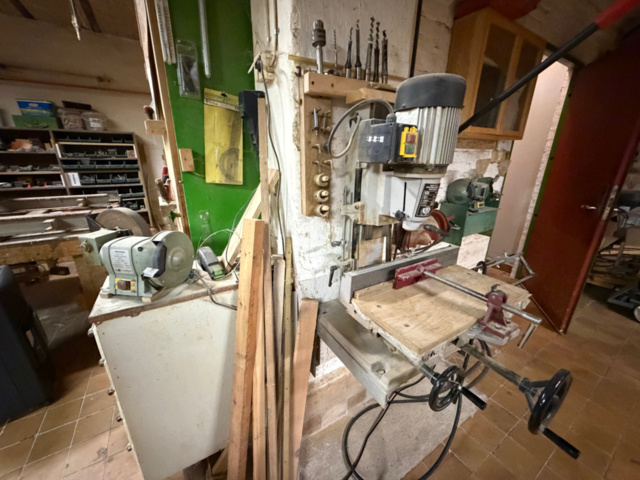 1531232-3 Pela Wood Worker MM25D stämborrmaskin / tapphålsmaskin – 1500 W