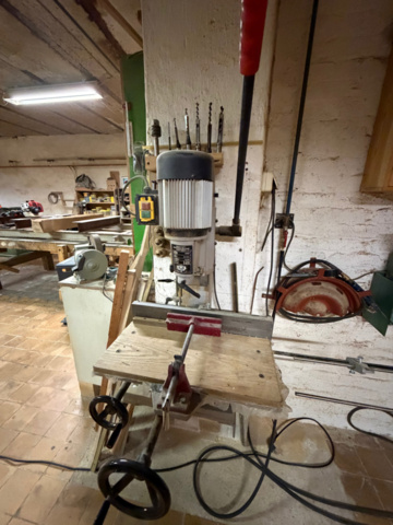 1531232-1 Pela Wood Worker MM25D stämborrmaskin / tapphålsmaskin – 1500 W