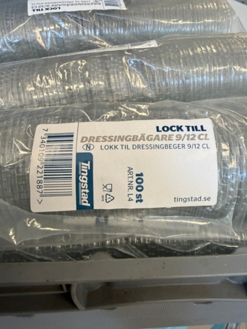 1352418-3 Bur med engångsmaterial, se bilder.
