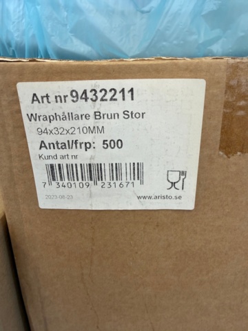 1352418-4 Bur med engångsmaterial, se bilder.