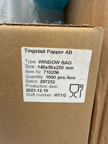 1352418-6 Bur med engångsmaterial, se bilder.