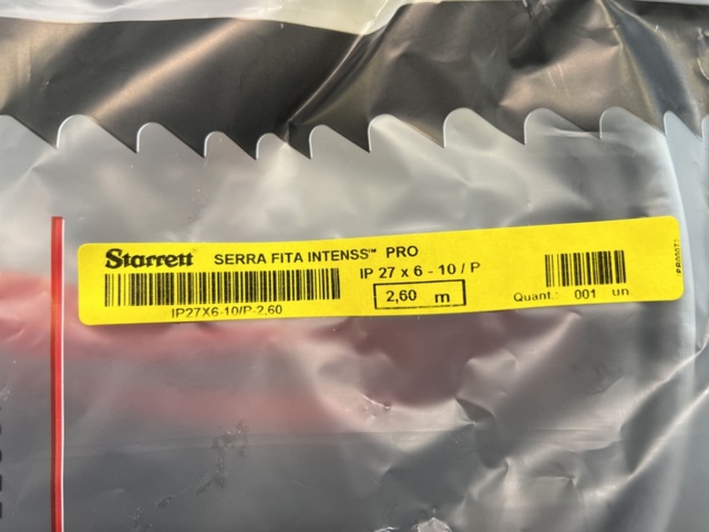1555369-7 26 st Bandsågsblad Starrett Fita Intenss