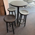 1555382-3 Barbord, 2 st med 6 st stolar