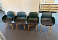 1555372 Normann Copenhagen stolar, 4 st