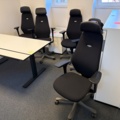 1555386-1 Kinnarps kontorsstolar, 5 st