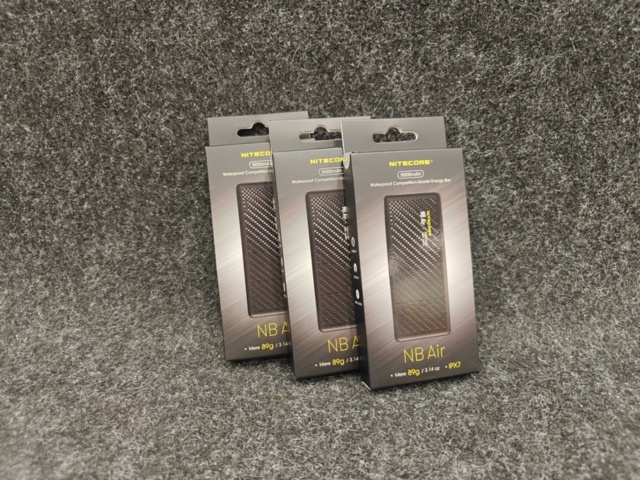 3 st Power Banks Nitecore NB Air 5000mAh
