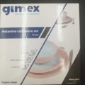 1537261-3 Melaminservis, 2 st 12 delar - Gimex, Stone Line Beige
