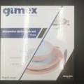 1537262-3 Melaminservis, 2 st 12 delar - Gimex, Stone Line Beige