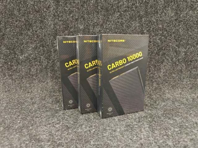 1555207-1 3 st Power Banks Nitecore Carbo 10000 mAh