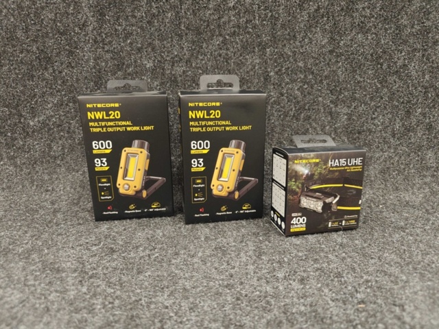 Pannlampa & Arbetslampor Nitecore