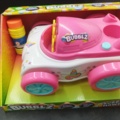 1537294-5 Lekset och såpbubbelgräsklippare, 3 st - Peppa Pig, BUBBLZ