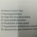 1537296-4 Handduksklämmor, 19 st - Accés, flamingo-, ananas- och papegojmotiv