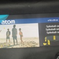 1537299-3 Sport- och fritidsparti - Atom, spikeball och baseball/arbetshandskar, väska