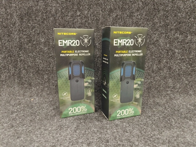 2 st Myggskydd med inbyggd Power Bank Nitecore EMR20