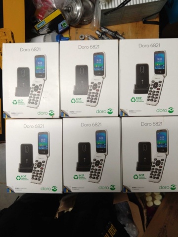 1462162-6 HP laser printer, 6 new mobile phones