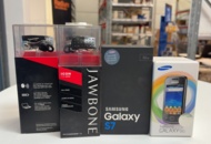1531255 Nya Samsung Galaxy S7, Galaxy Gio och 2 st Jawbone ICON