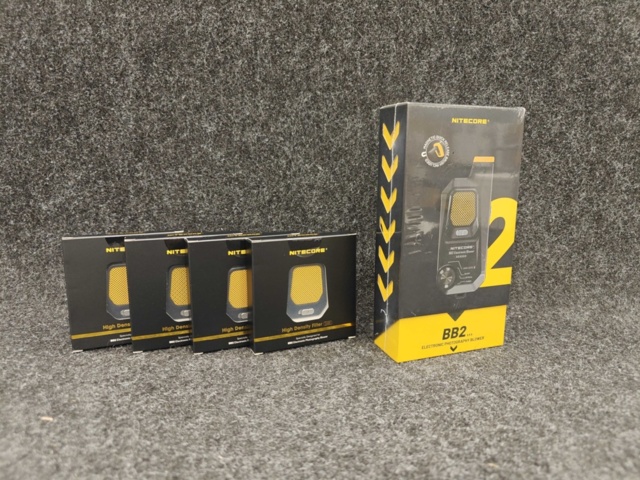 1555251-1 Elektronisk Dammblåsare Nitecore BB2 + 5 st Filter