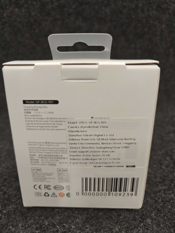 1557343-3 Laddboxar för GoPro-batterier Telesin