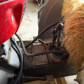 1531244-13 Massey Ferguson 30 Diesel 1964 med frontlastare och pallgafflar – Fungerar