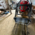 1531244-7 Massey Ferguson 30 Diesel 1964 med frontlastare och pallgafflar – Fungerar