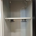 1557307-5 4 st Klädskåp CLASSIC Sluttande tak, 2 sektioner, 1900x800x550 mm, svart