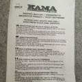 1537310-3 Thermomatta - Kama Fritid, 7-lagrig, Fiat Ducato 1994-2001